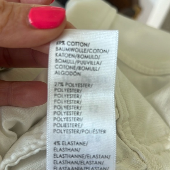 Like new white Liverpool jean jacket. Size large. - Picture 5 of 5